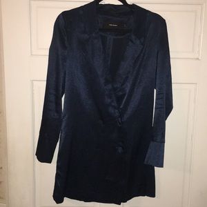 Vero Moda satin long line Blazer. Worn once!